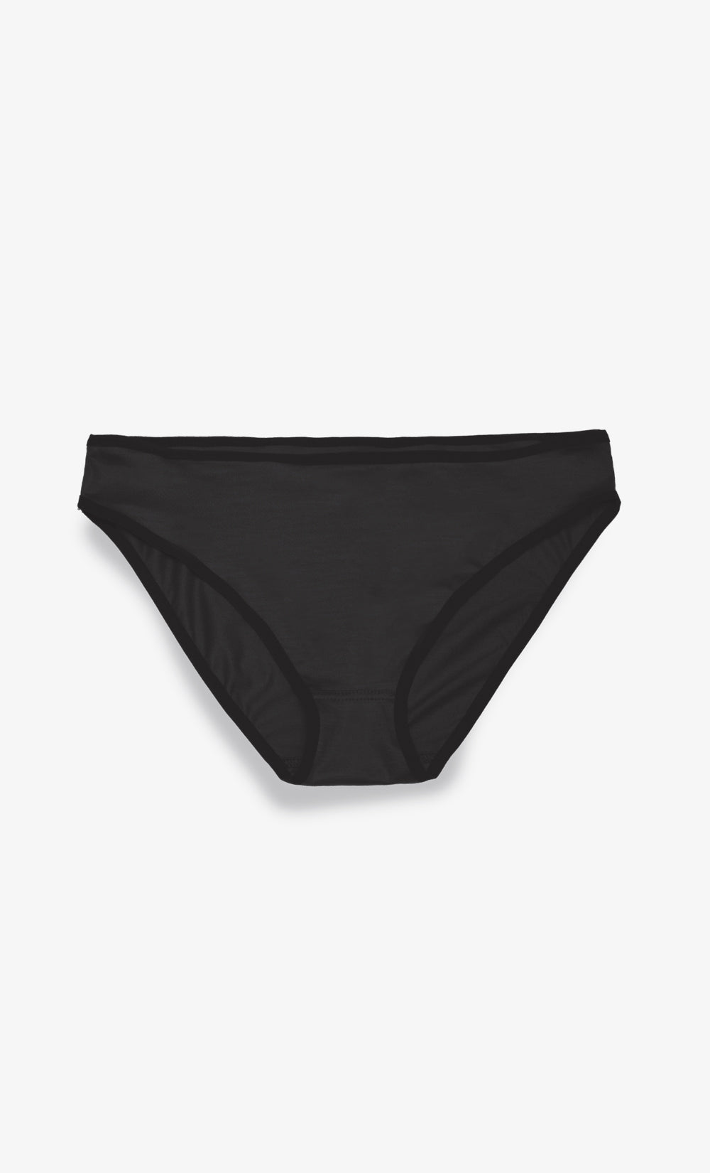 Women's Stretchwool™ Merino Wool Bikini Underwear - Black