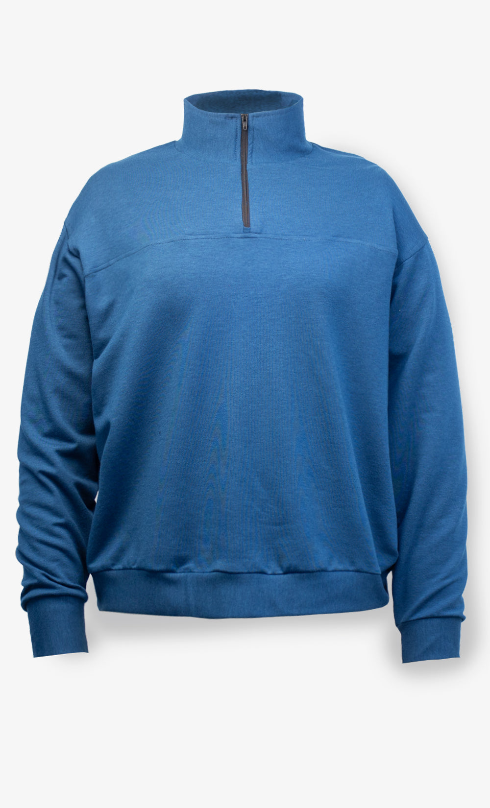 Women's Turquoise Half-Zip Top - Nordic