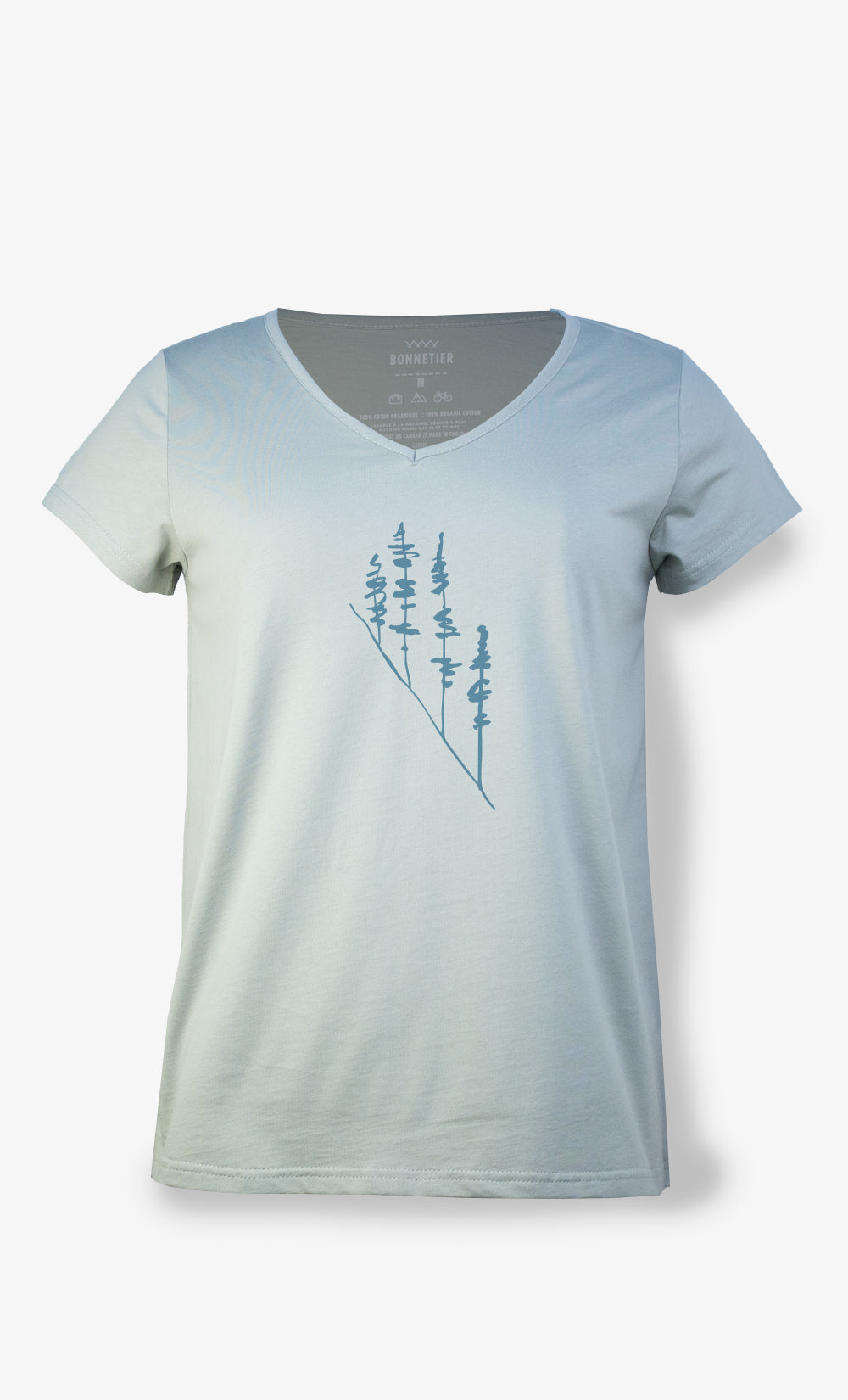 Women's Sage T-Shirt - Inclined Pines