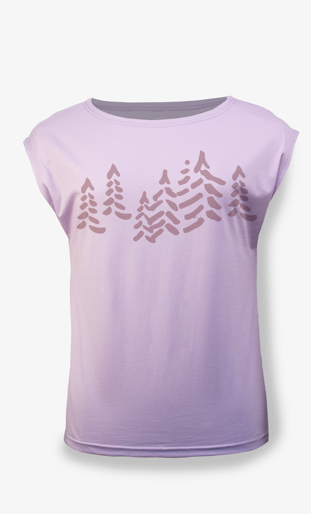Women's T-Shirt in Purple - Forest