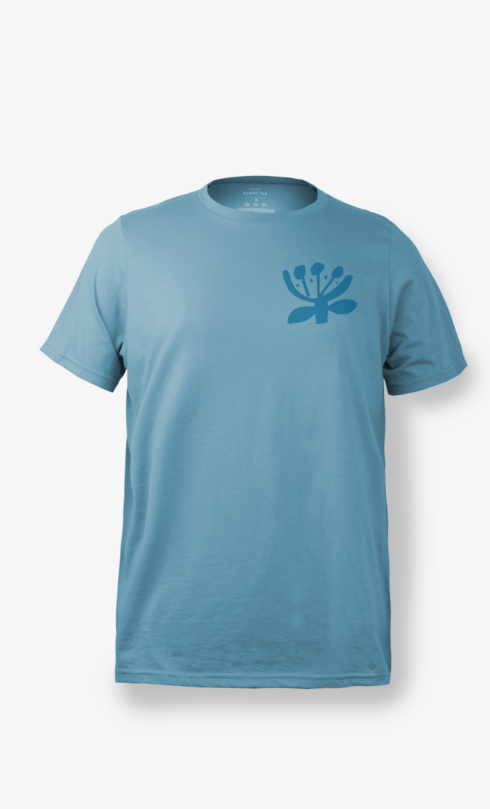 Women's Turquoise Flower T-Shirt