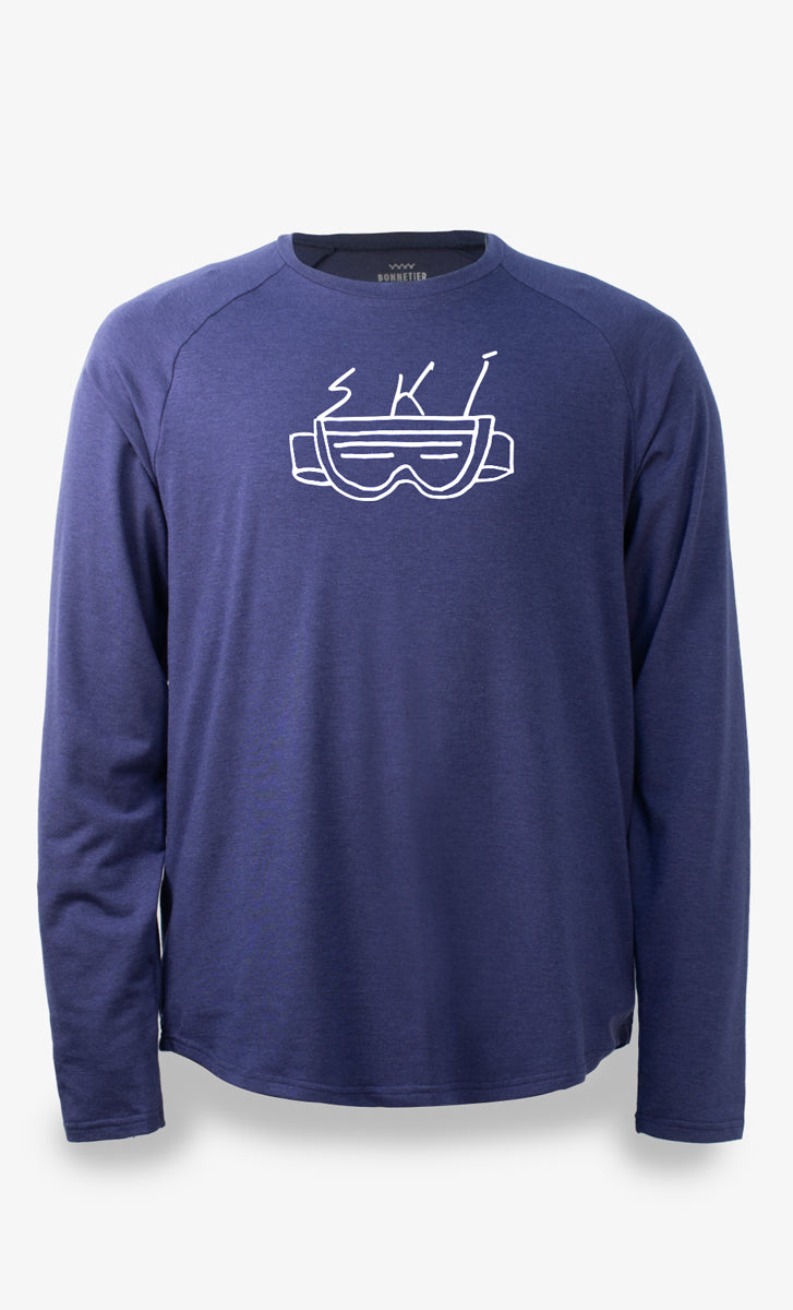 Men's Tencel Long Sleeve Top - Glasses