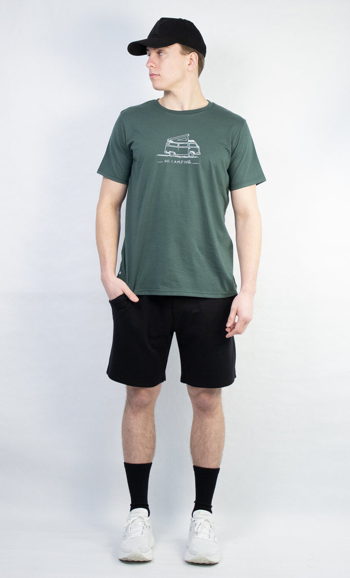 T-Shirt Homme Vert - Van