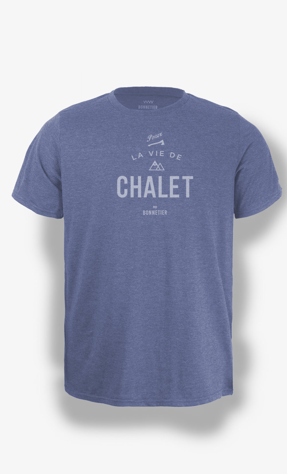 T-Shirt Homme Bleu chiné - Chalet