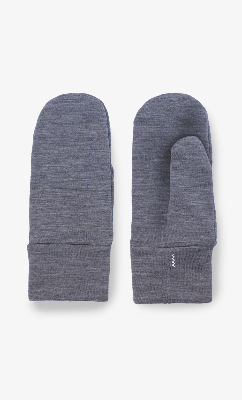 Merino Wool Mitten - Gray